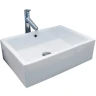 Раковина-чаша CeramaLux 51 9129 Белая фаянс накладная
