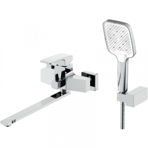 Смеситель для ванны Raglo R01.22 универсальный Хром латунь на стену