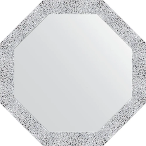 Зеркало Evoform Octagon 73х73 BY 3870 в багетной раме - Чеканка белая 70 мм стекло