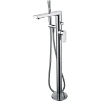 Смеситель для ванны WasserKRAFT Dinkel 5821 Хром латунь на пол