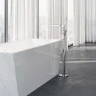 Смеситель для ванны WasserKRAFT Dinkel 5821 Хром латунь на пол