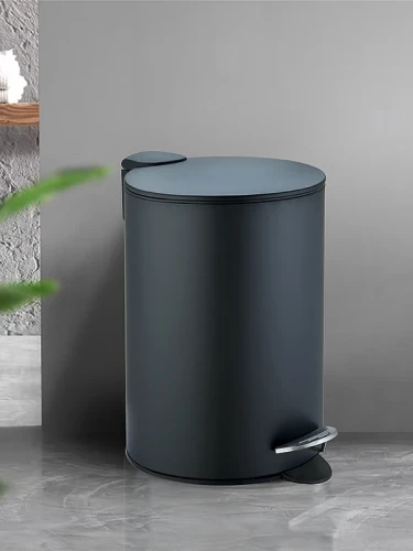 Ведро для мусора WeltWasser Betta BL 12L 10000013409 Черное матовое