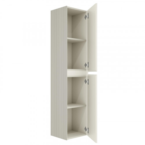 Шкаф пенал Vincea Велле (Welle) 35 VSC-2WL150MBG подвесной цвет M.Beige Soft-touch