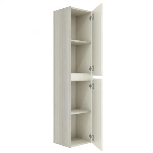 Шкаф пенал Vincea Велле (Welle) 35 VSC-2WL150MBG подвесной цвет M.Beige Soft-touch