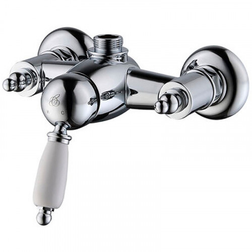 Смеситель для душа Caprigo Adria-Uno 02-517-crm Хром латунь на стену