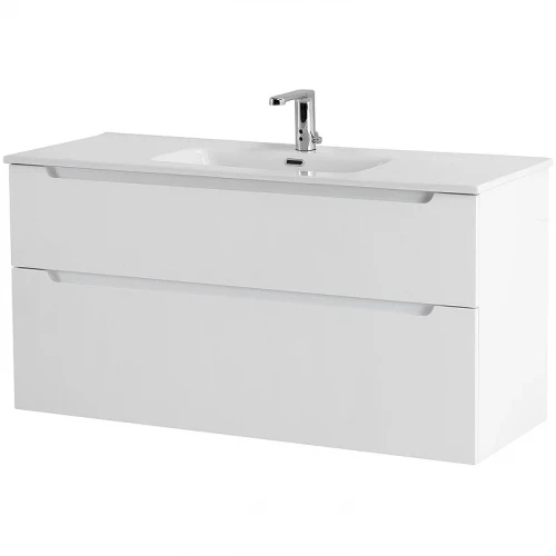 Тумба под раковину BelBagno Etna-H60 120 ETNA-H60-1200-2C-SO-BL-P подвесная Bianco Lucido МДФ / ЛДСП