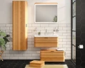 Шкаф пенал Vitra Nest Trendy 45 L 56187 подвесной Натуральное дерево