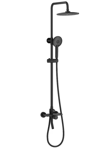 Душевая система Wonzon & Woghand Click WW-N3S962-MB цвет Черный матовый