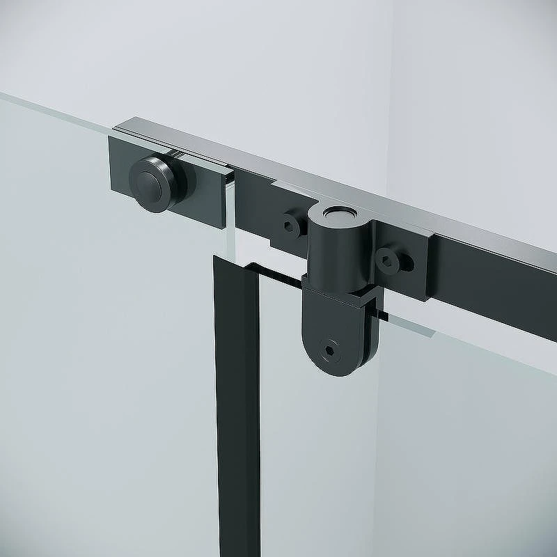 Душевой уголок Grossman Pragma 120х80 120.K33.03.1280.21.00 профиль Черный матовый стекло прозрачное