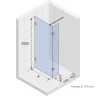 Душевая перегородка Riho SZ Scandic NXT X402 157 G001128120 (GX00792C0) профиль Хром стекло прозрачное