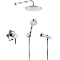 Душевая система Kludi Bozz 386310576 Хром латунь встраиваемый