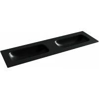 Раковина Ceramicanova Grace 160 CN7023MBwx двойная Черная матовая