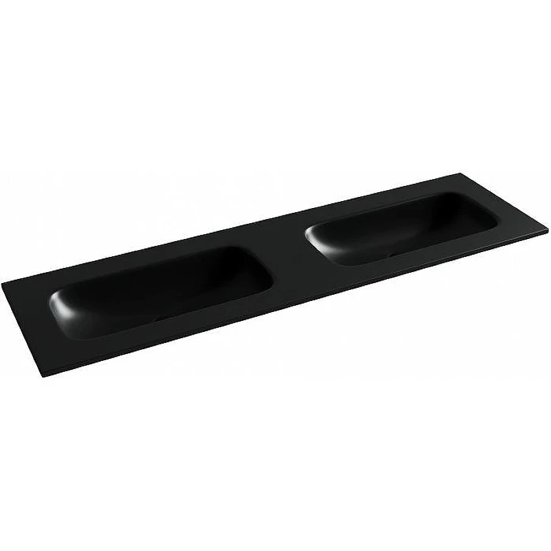 Раковина Ceramicanova Grace 160 CN7023MBwx двойная Черная матовая