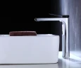 Смеситель для раковины Bronze de Luxe Element EL21CB Хром Черный латунь