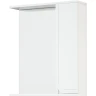 Зеркало со шкафом Corozo Сириус 65 SD-00001448 Белое МДФ / ЛДСП, стекло