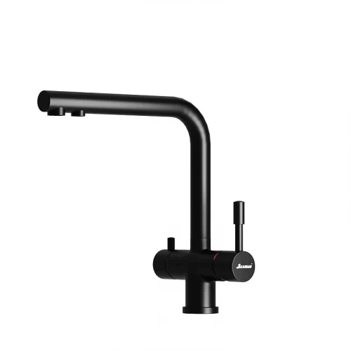 Смеситель для кухни Seaman Visconti SSL-7328-NM цвет Черный матовый