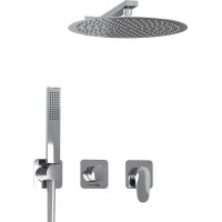 Душевая система WasserKRAFT Weida A3151.268.090.116.271.087.103 Хром латунь встраиваемый