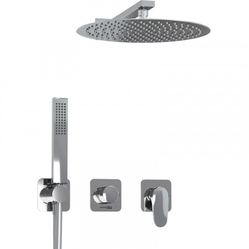 Душевая система WasserKRAFT Weida A3151.268.090.116.271.087.103 Хром латунь встраиваемый