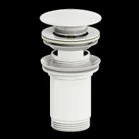 Донный клапан Wonzon & Woghand WW-88SS09-MW click-clack цвет Белый матовый