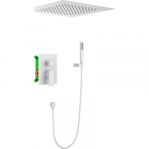 Душевая система Timo Selene SX-2029/16SM Белая матовая латунь встраиваемый