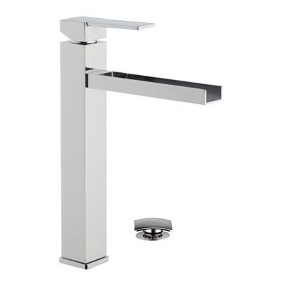 Смеситель для раковины Remer Qubica Cascata QC10L Хром на столешницу