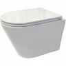 Комплект унитаза Koller Pool Orion OR-0515-RW с инсталляцией Tece Profil 9400412 с сиденьем Микролифт и клавишей смыва Хром глянцевый