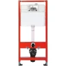 Комплект унитаза Koller Pool Orion OR-0515-RW с инсталляцией Tece Profil 9400412 с сиденьем Микролифт и клавишей смыва Хром глянцевый