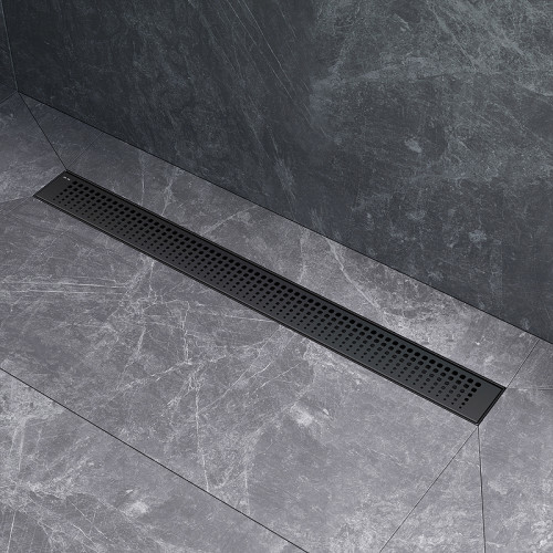 Душевой лоток AM.PM MasterFlow 70 W01SC-P11-070-01BM с Черной матовой решеткой Cut Gradient