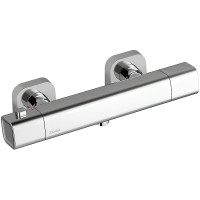 Смеситель для душа Ravak 10° Termo 300 TD 033.00/150 X070102 с термостатом Хром на стену