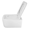 Унитаз Azario Vater AZ-5104T-WHT подвесной цвет Белый с сиденьем Микролифт