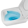 Унитаз Azario Vater AZ-5104T-WHT подвесной цвет Белый с сиденьем Микролифт