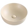 Раковина-чаша BelBagno 41 BB1315-H316 Бежевая матовая фаянс накладная