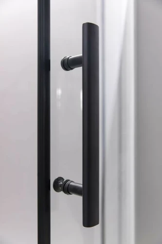 Душевой уголок Esbano ESD-7025B 100x100 ESUGD7025B профиль Черный матовый стекло прозрачное
