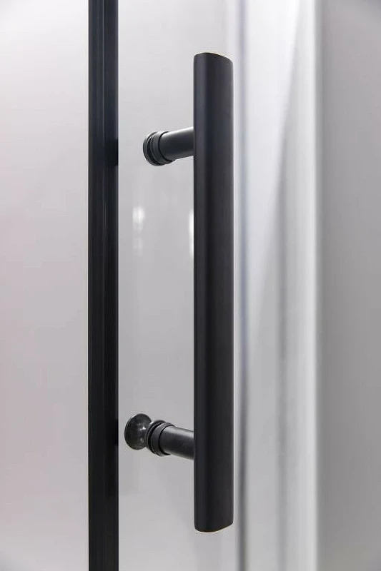 Душевой уголок Esbano ESD-7025B 100x100 ESUGD7025B профиль Черный матовый стекло прозрачное