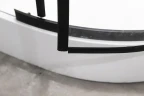 Душевой уголок Esbano ESD-7025B 100x100 ESUGD7025B профиль Черный матовый стекло прозрачное