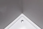 Душевой уголок Esbano ESD-7025B 100x100 ESUGD7025B профиль Черный матовый стекло прозрачное