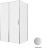 Душевой уголок Allen Brau Priority 120x90 3.31008.BA+3.31017.BA цвет профиля Серебро браш стекло прозрачное