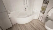 Акриловая ванна Marka One Ergonomika 158-175x110 R 01эрг17511п без гидромассажа