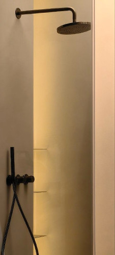 Металлическая полка Whitecross Ergo nickel brushed ER2289NIB цвет Никель брашированный