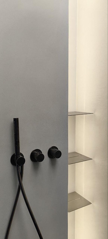 Металлическая полка Whitecross Ergo nickel brushed ER2289NIB цвет Никель брашированный