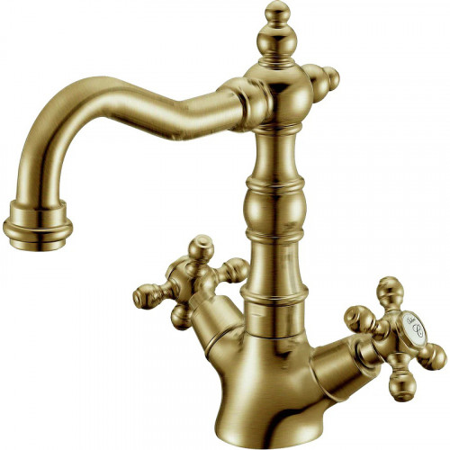 Смеситель для раковины Boheme Medici Presente 312-WSW Бронза латунь