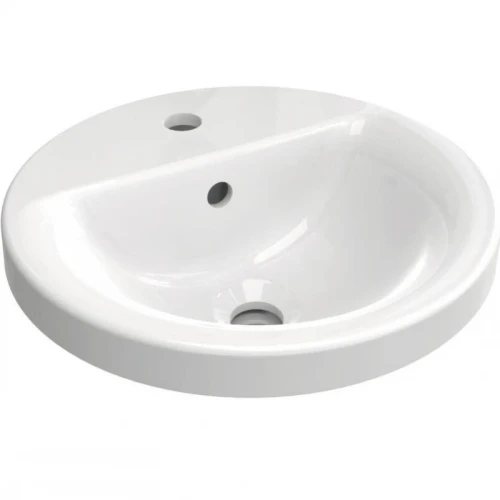 Раковина Ideal Standard Connect 38 E504101 Euro White фарфор полувстраиваемая