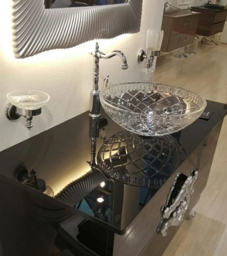 Смеситель для раковины Boheme Brillante Ripresa 342 Хром латунь