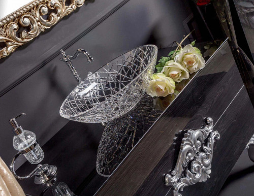 Смеситель для раковины Boheme Brillante Ripresa 342 Хром латунь