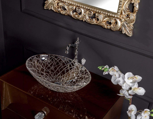 Смеситель для раковины Boheme Brillante Ripresa 342 Хром латунь