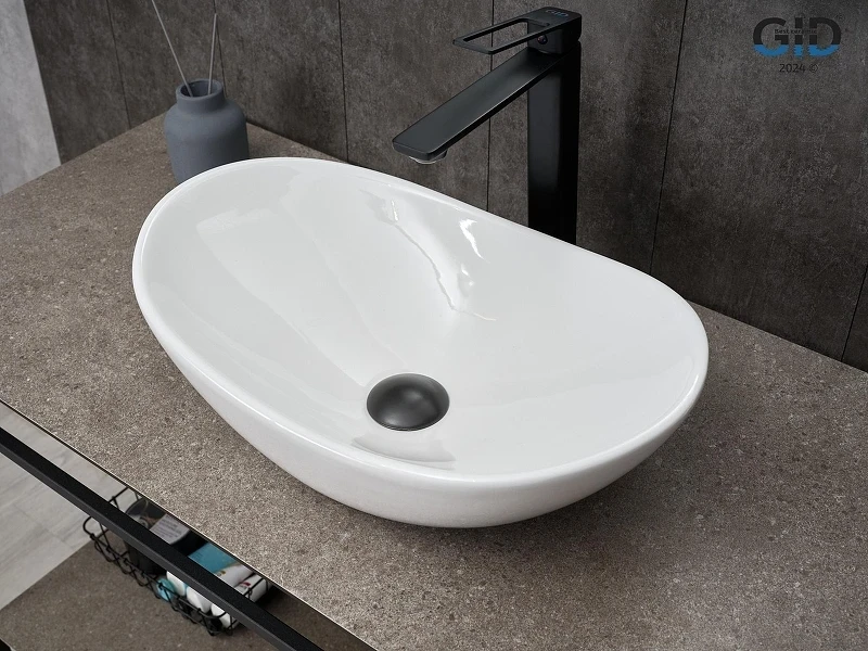 Раковина-чаша Gid Lago 48 N9133 51201 цвет Белый