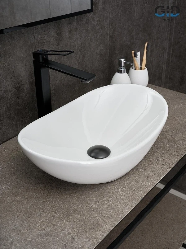 Раковина-чаша Gid Lago 48 N9133 51201 цвет Белый