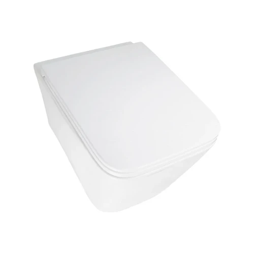 Унитаз Azario Pace AZ-5172T-WHT подвесной цвет Белый с сиденьем Микролифт