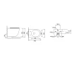 Унитаз с инсталляцией Grossman Pragma 97.4455SQ.03.110 цвет Белый глянцевый с сиденьем Микролифт с клавишей смыва цвет Хром