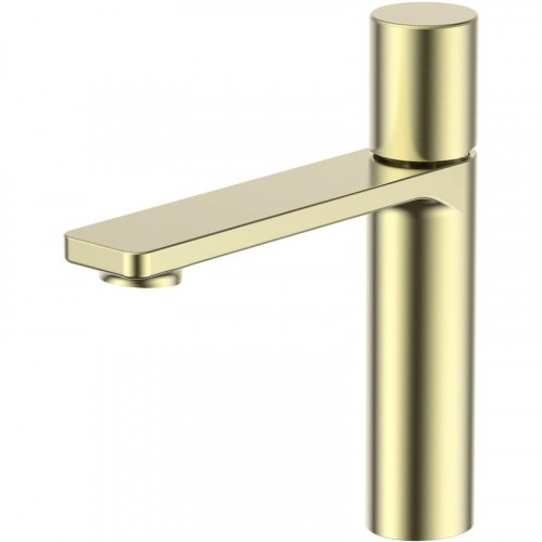 Смеситель для раковины Vincea Vogue VBF-4V3BG Брашированное золото латунь